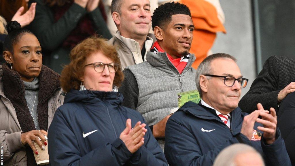 Jude Bellingham watching his young brother and Sunderland player Jobe at Hull