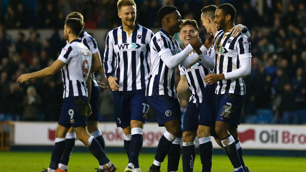 Millwall celebrate