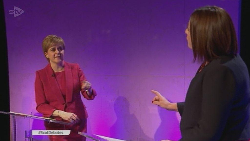 Nicola Sturgeon and Kezia Dugdale