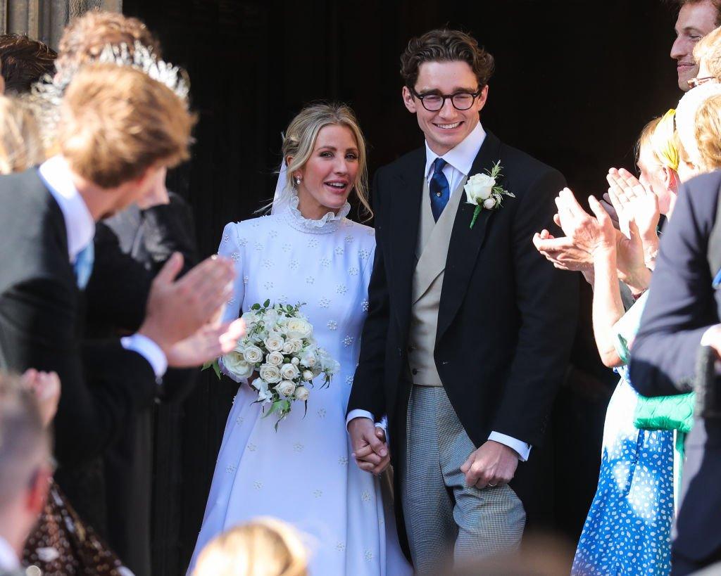 Ellie Goulding and Caspar Jopling