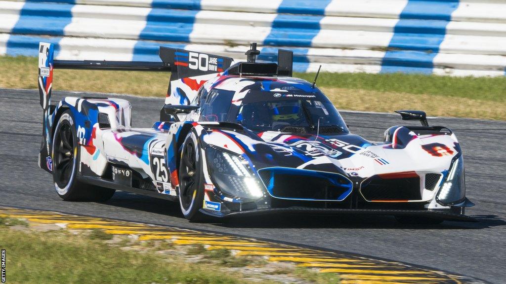 BMW's LMDh Hypercar in action