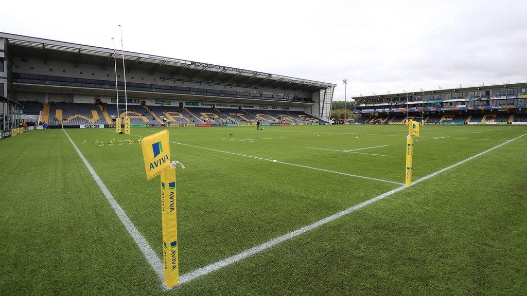 Sixways first staged Premiership rugby in 2004