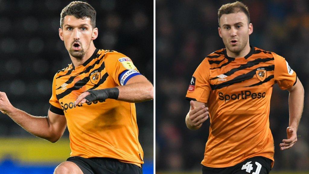 Eric Lichaj and Herbie Kane