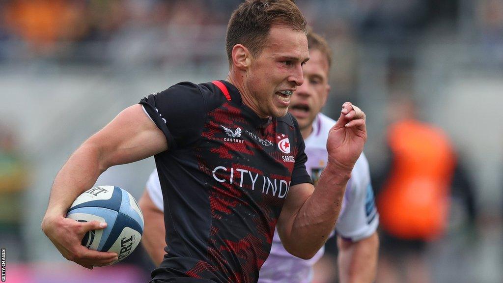 Ivan van Zyl in action for Saracens