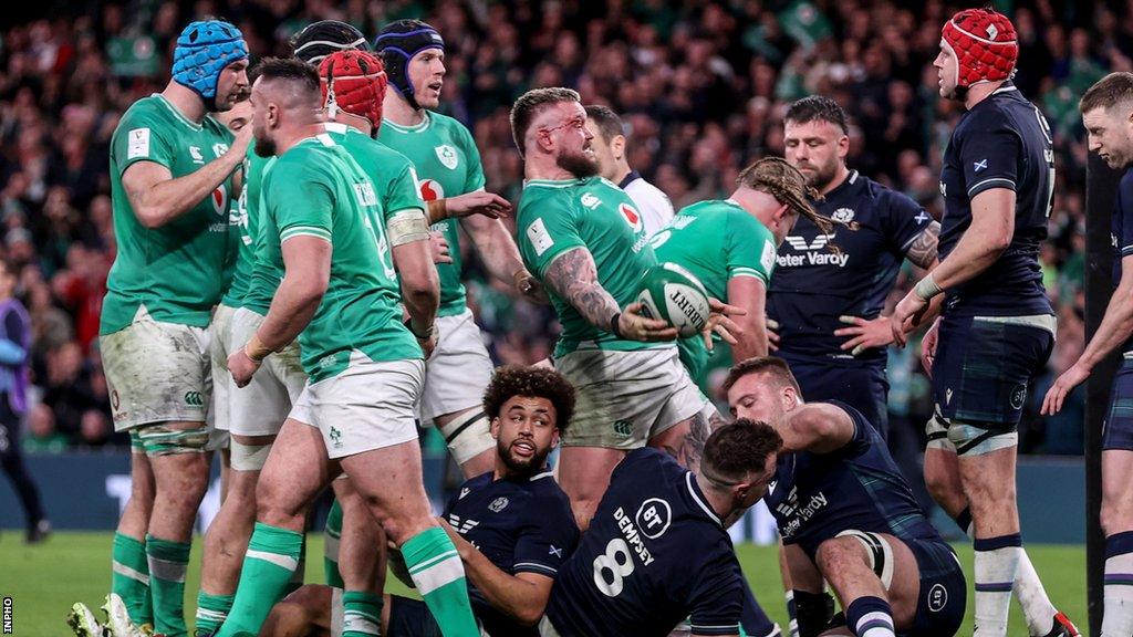 Andrew Porter's try in the second half was decisive in Dublin