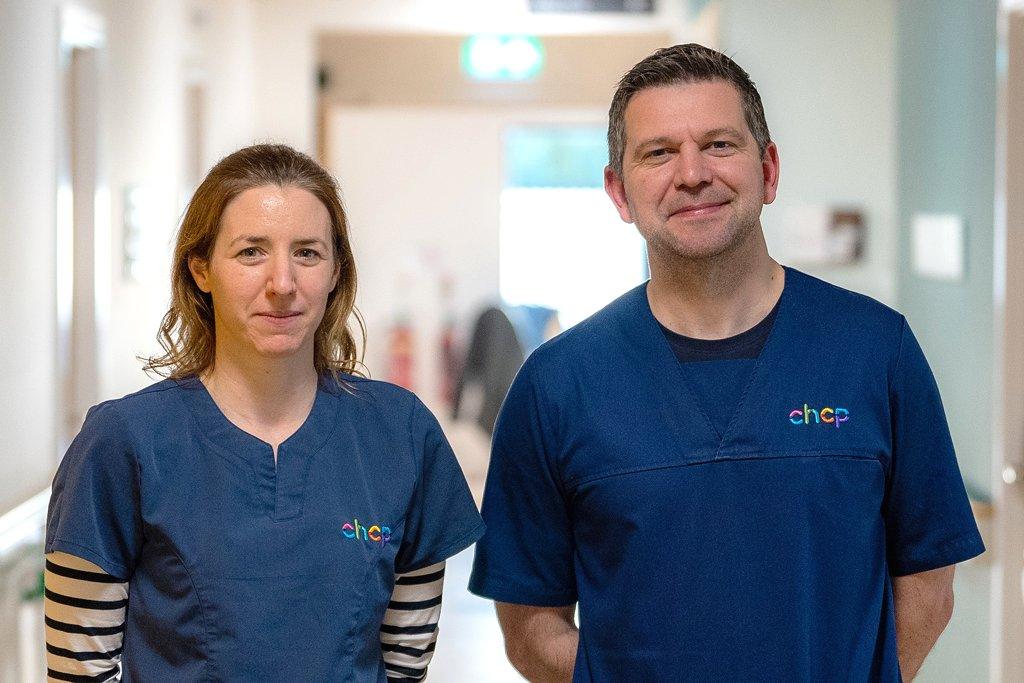 Consultant geriatricians Dr Anna Folwell and Dr Dan Harman set up the Jean Bishop centre for the NHS