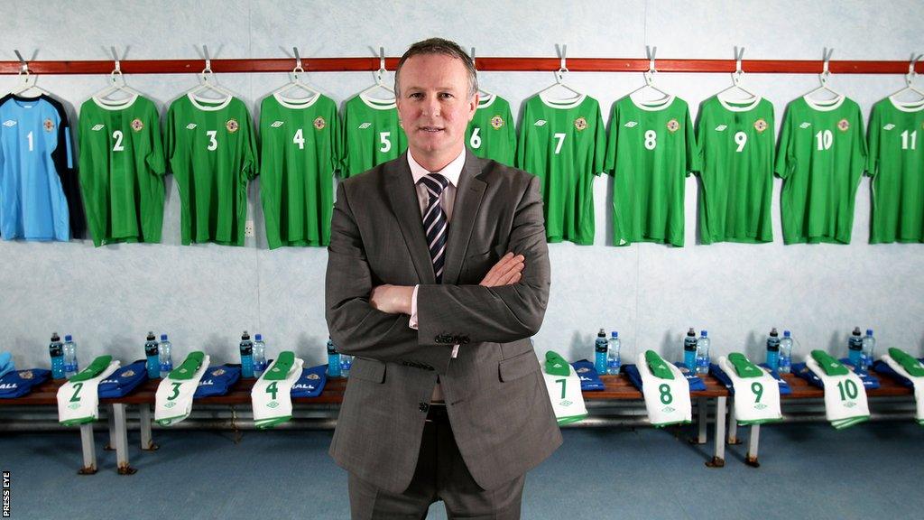 Michael O'Neill back in 2012