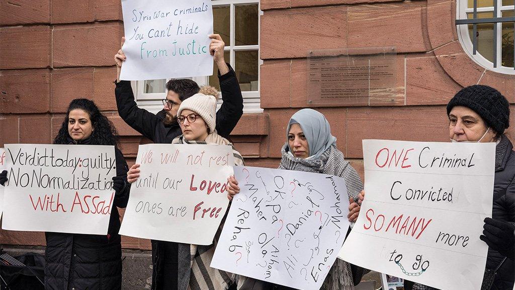 Protestors, Koblenz , Germany, January 2022