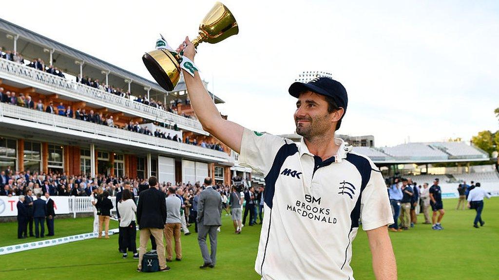 Tim Murtagh took 43 wickets in 14 matches this summer as Middlesex won the County Championship for the first time in 23 years