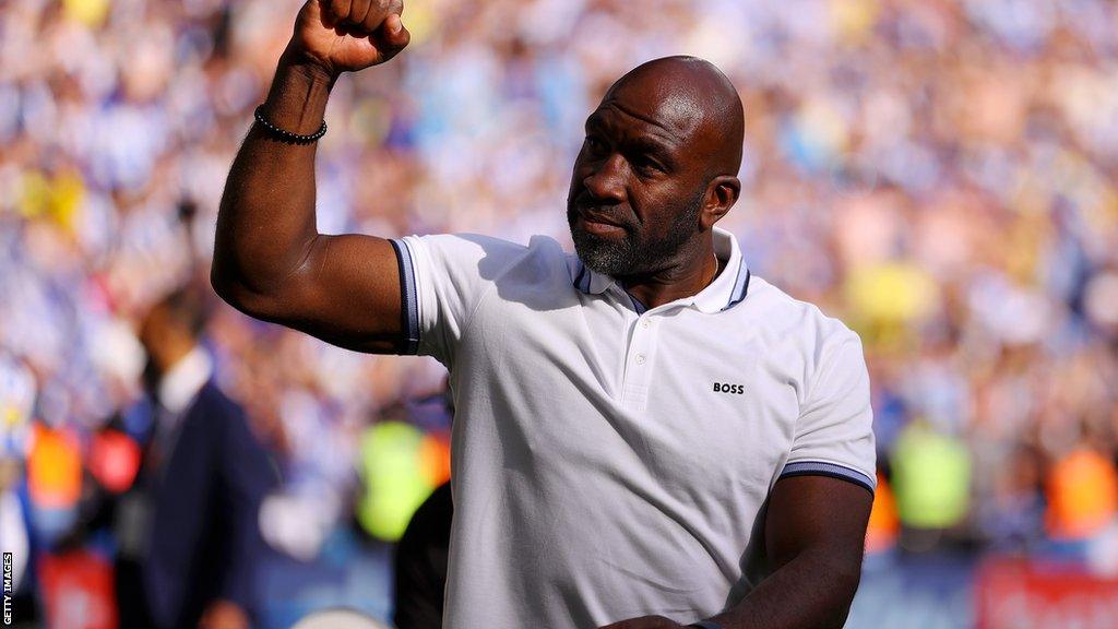 Huddersfield Town manager Darren Moore, pictured in his Sheffield Wednesday days