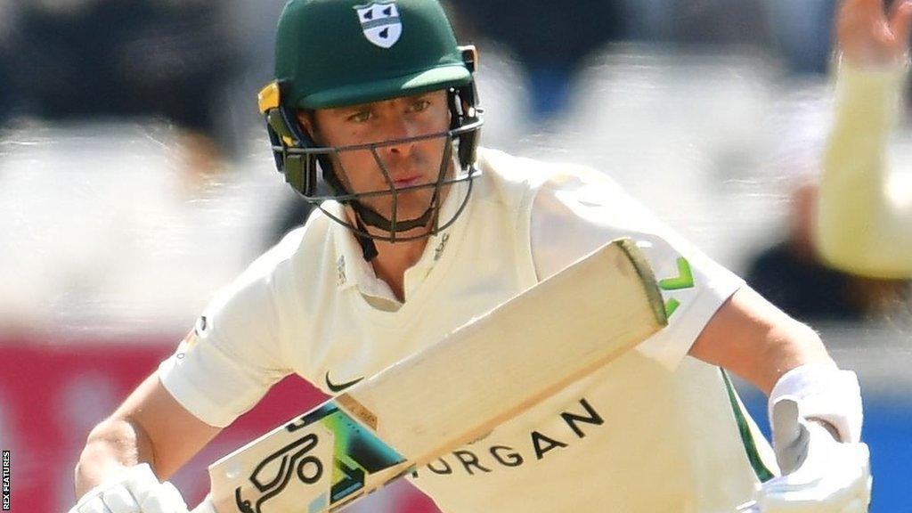 Jake Libby batting for Worcestershire