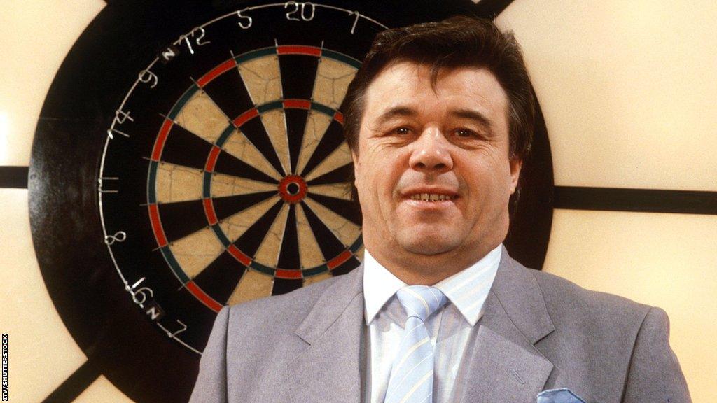 Darts commentator Tony Green