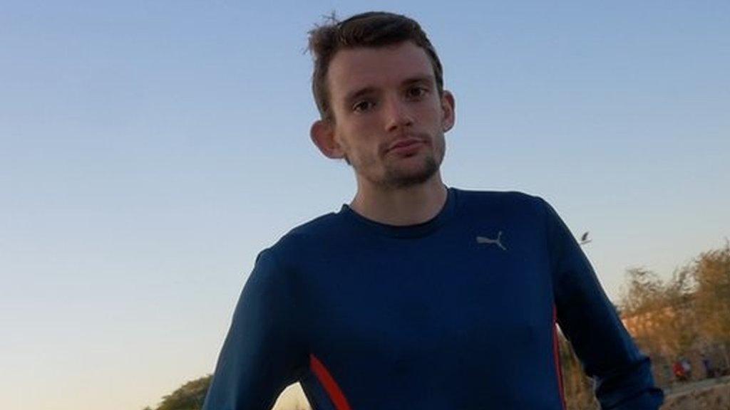 Griffiths ran 2:09:49 in his first marathon in 2017 but spent most of 2019 suffering from a 'mysterious illness'