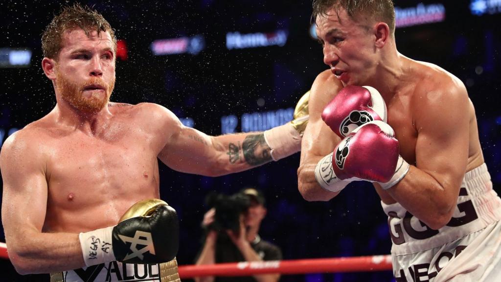 Saul Canelo Alvarez v Gennady Golovkin in 2018