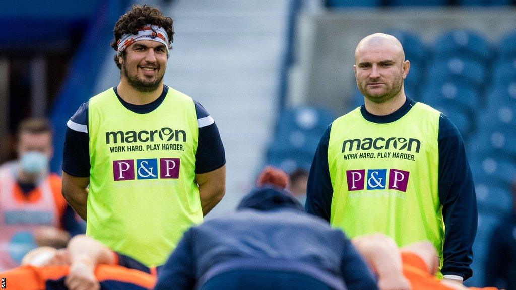 Stuart McInally and Dave Cherry