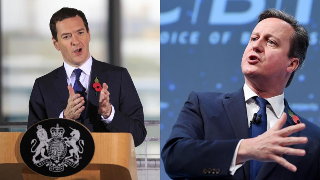 George Osborne and David Cameron