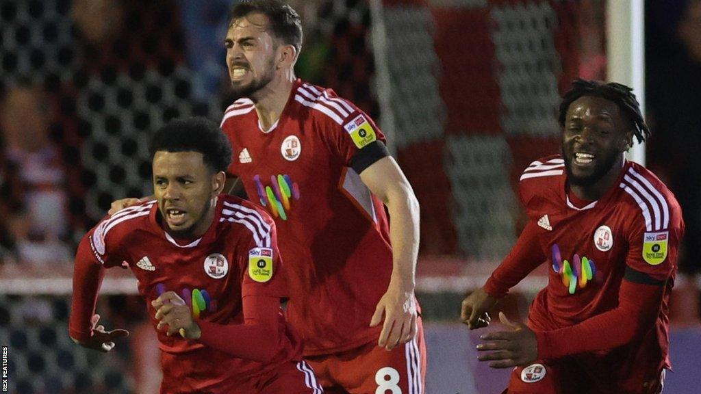 Rafiq Khaleel scores for Crawley