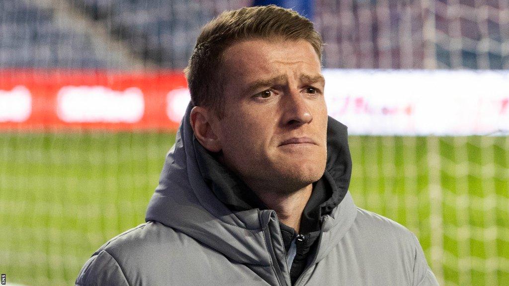 Rangers interim manager Steven Davis