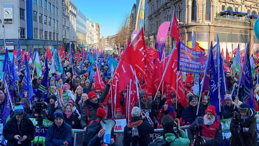 Belfast rally