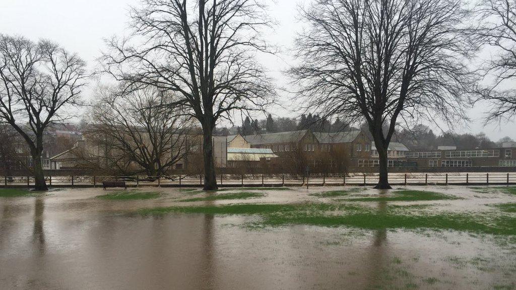 Floods in HAwick