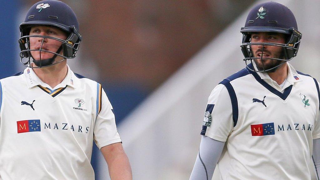 Gary Ballance (left), Jack Leaning (right)