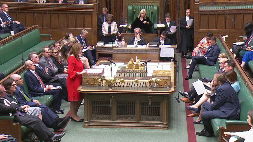 Gillian Keegan addressing Commons