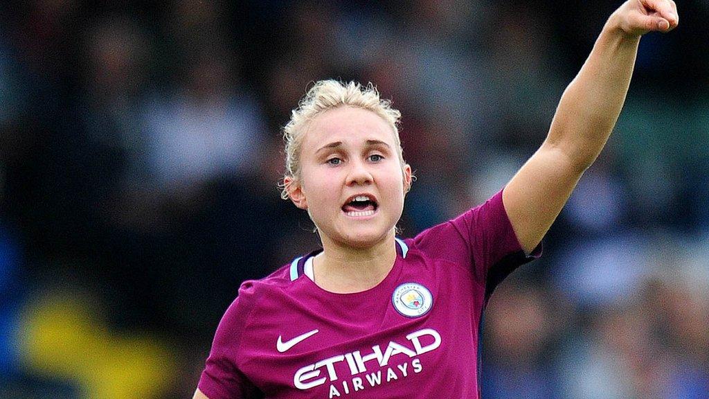 England captain Steph Houghton got City's second goal in Austria