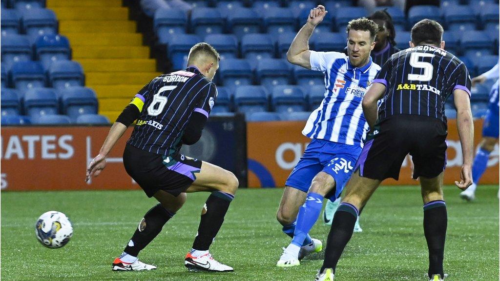 Marley Watkins's third goal of the season gave Kilmarnock victory