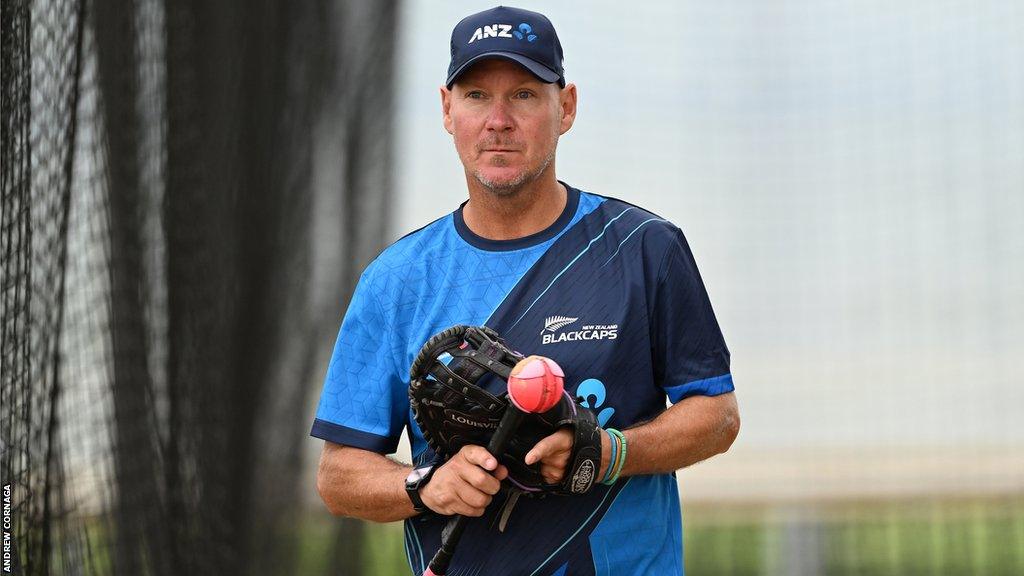 Scotland coach Doug Watson during his time with New Zealand