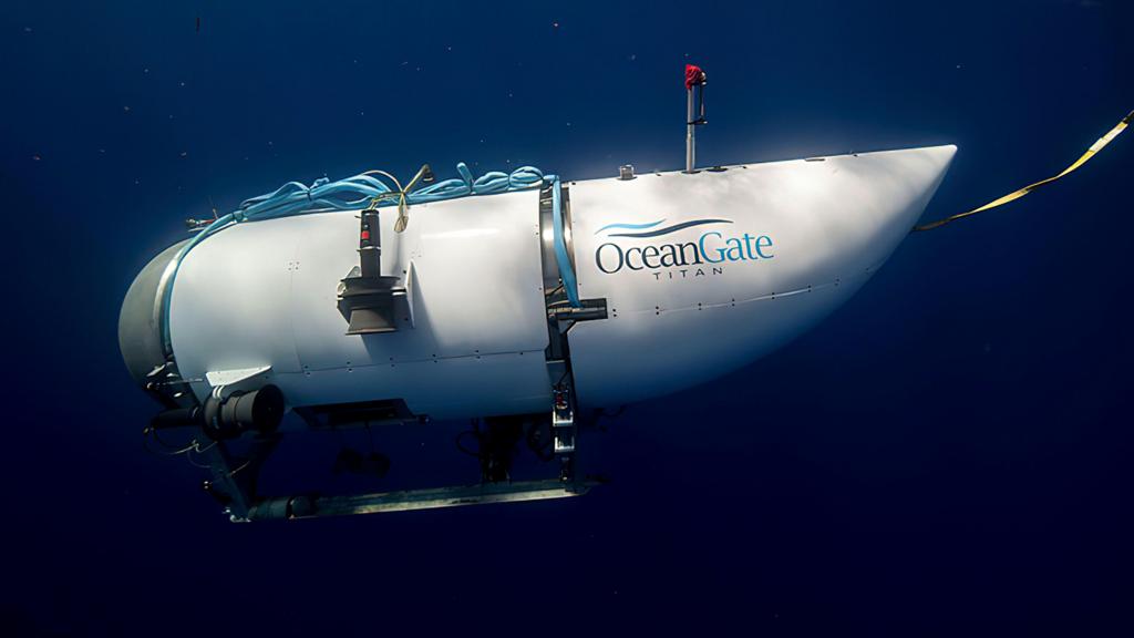 Titan submersible from OceanGate