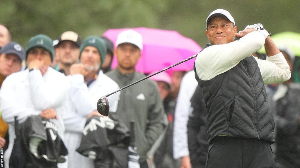 Tiger Woods this year equalled the Masters record set by Gary Player and Fred Couples of 23 consecutive cuts made