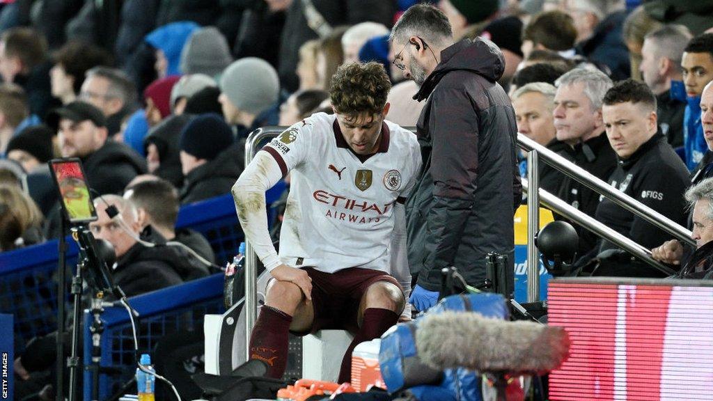 John Stones struggling with injury