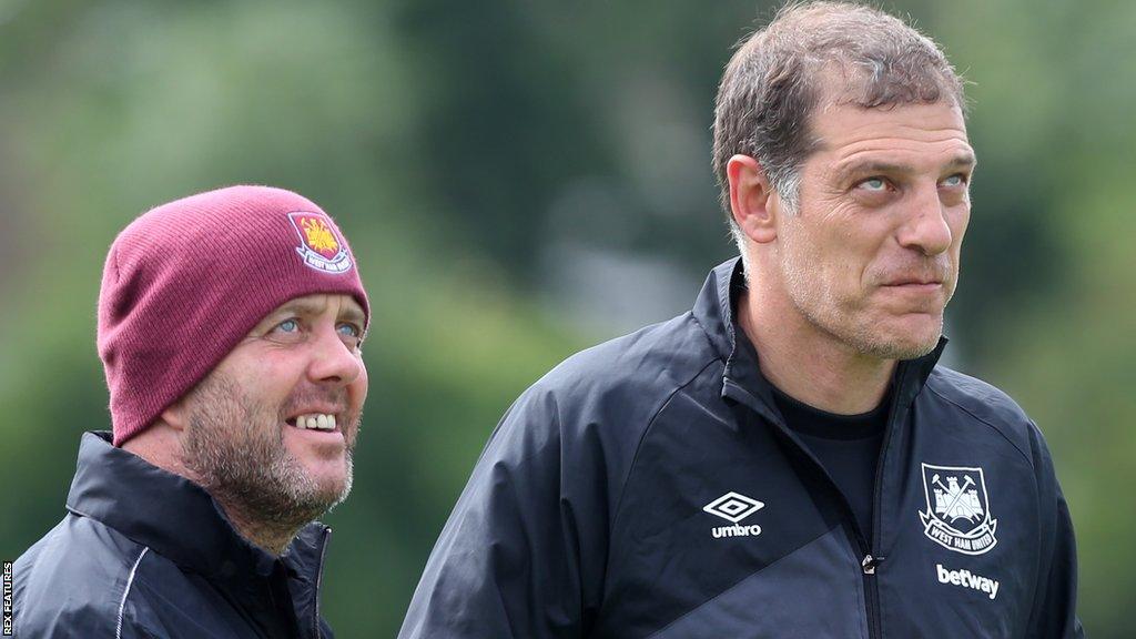 Julian Dicks and Slaven Bilic