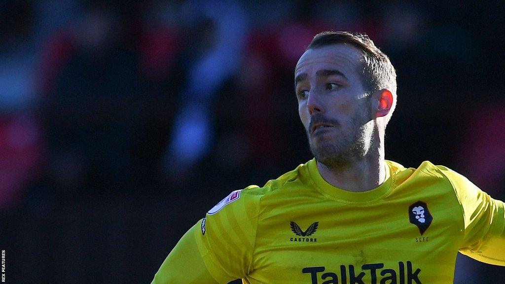 Alex Cairns kept four clean sheets for Salford City last season