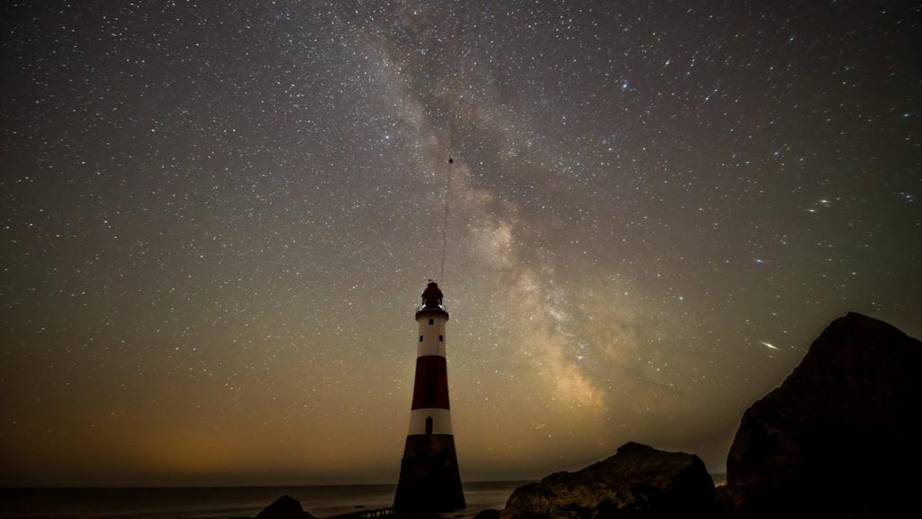 Beachy Head at night