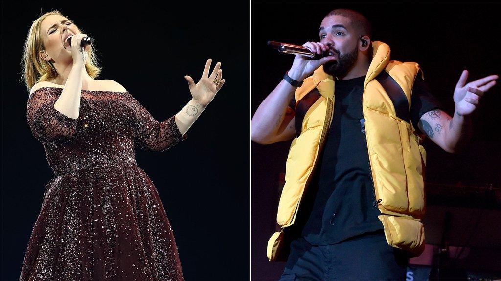 Adele and Drake