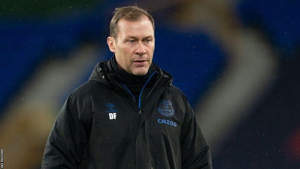 Duncan Ferguson during his time at Everton