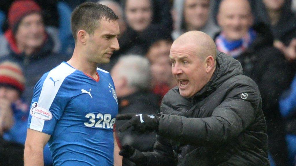 Lee Wallace and Mark Warbuton