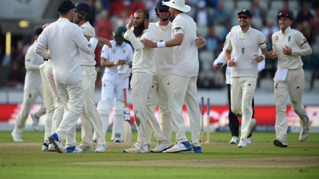 England celebrate