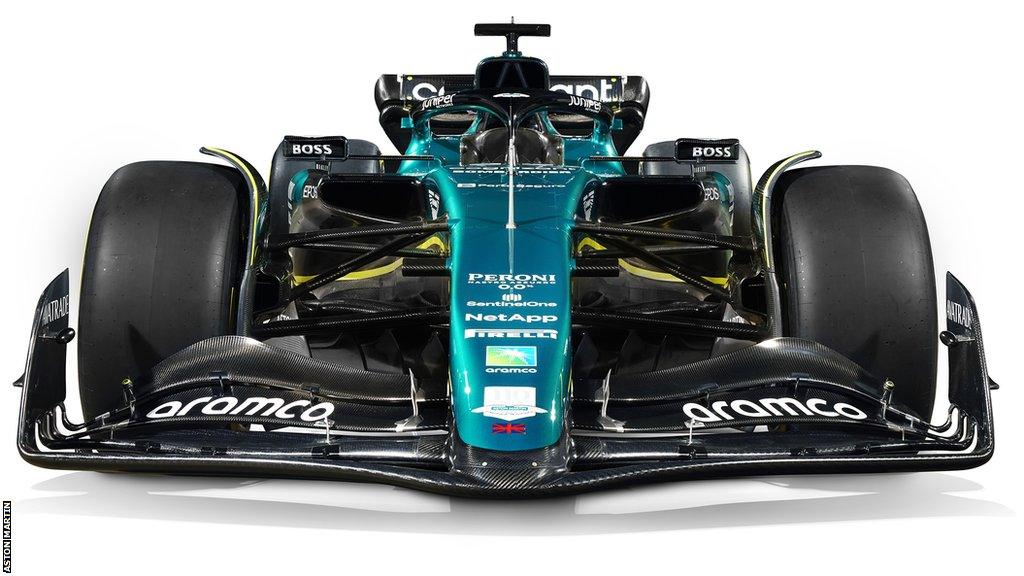 Aston Martin's 2023 F1 car