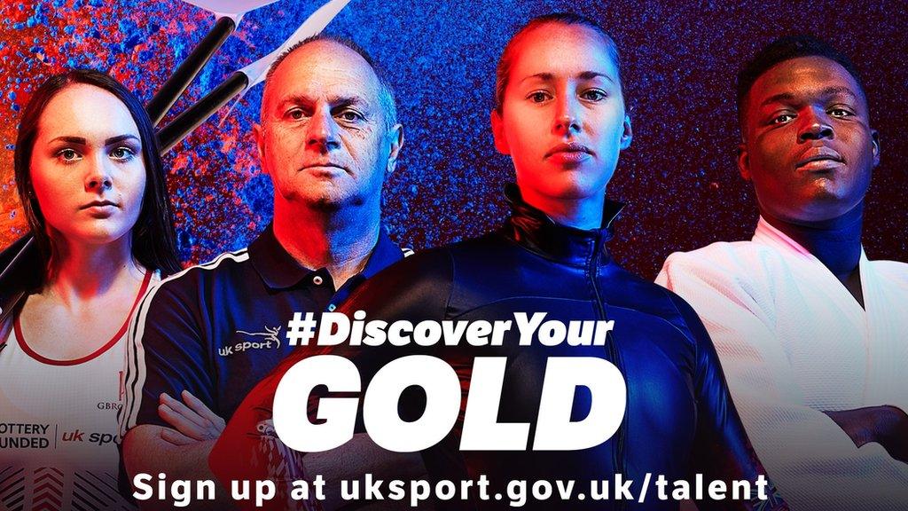 Sir Steve Redgrave and Lizzy Yarnold help launch the #DiscoverYour Gold campaign