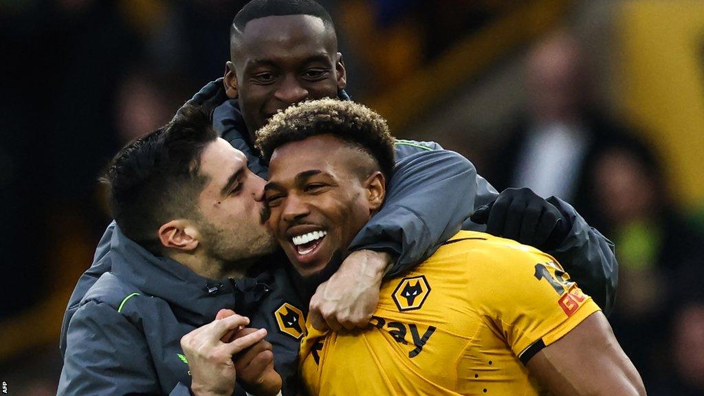 Wolves celebrate