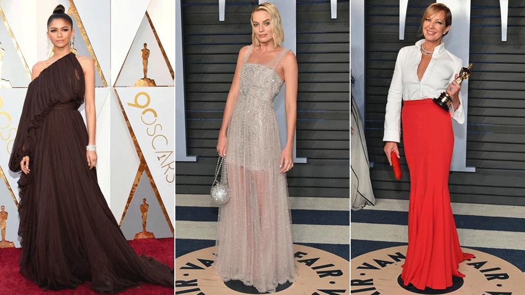 Zendaya, Margot Robbie, Alison Janney