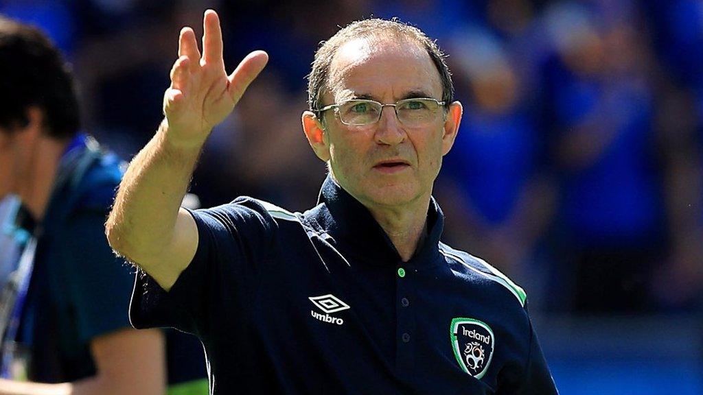 Republic of Ireland manager Martin O'Neill