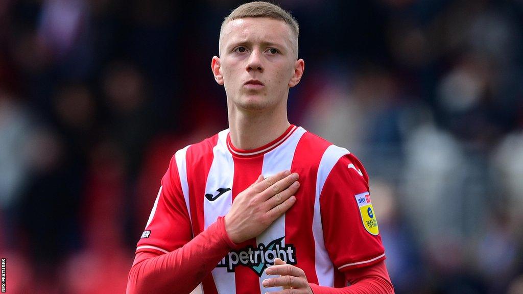 Jay Stansfield was an academy player at Exeter City before moving to Fulham