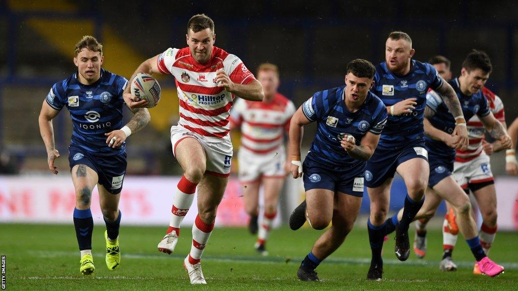 Iain Thornley switched codes to rugby union as a teenager and played for Sale Sharks and Leeds Carnegie before returning to league with Wigan