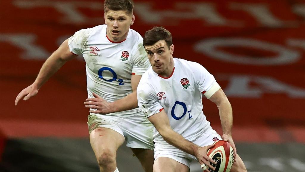 Owen Farrell and George Ford