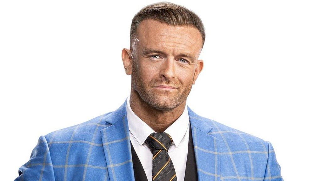 Professional wrestler Nick Aldis