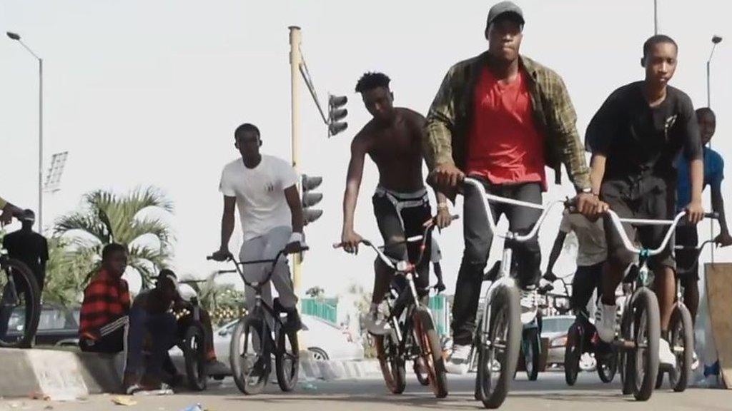 Lagos BMX crew