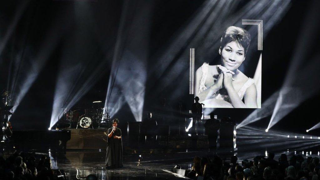 Gladys Knight performs at the AMAs